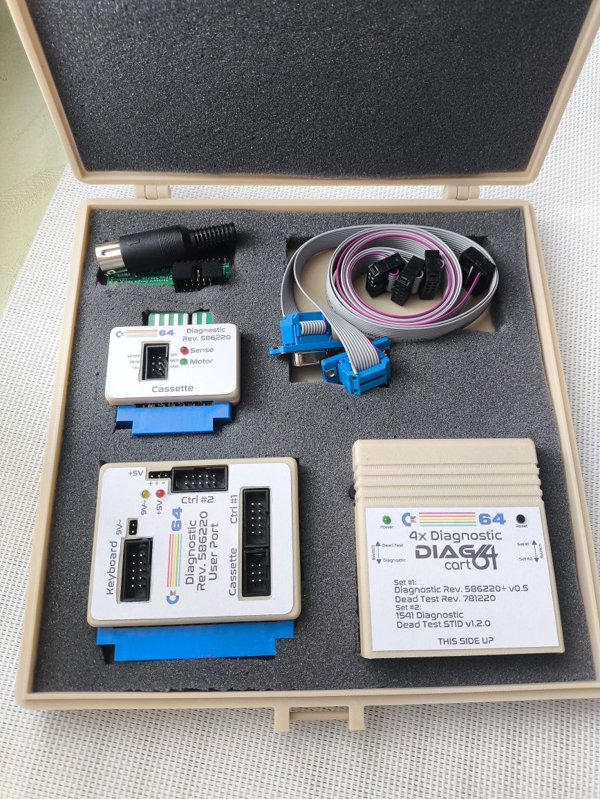 Zestaw diagnostyczny Diag64Cart - Dead test i diagnostyka - Commodore