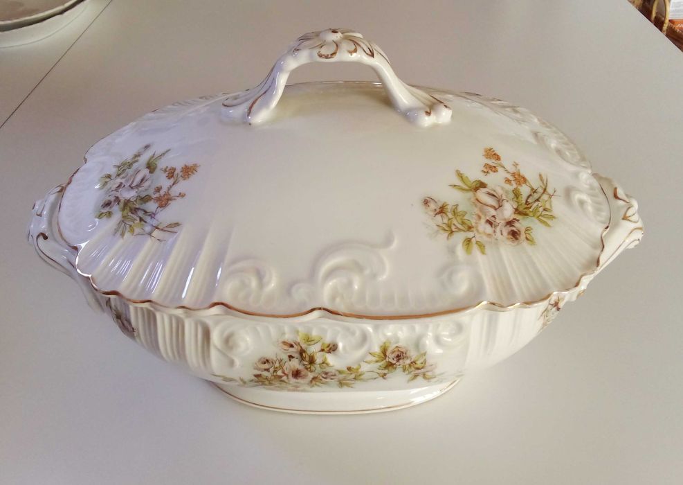 Serviço de Jantar Vista Alegre -1881 a 1921- BAIXA DE PRECO!