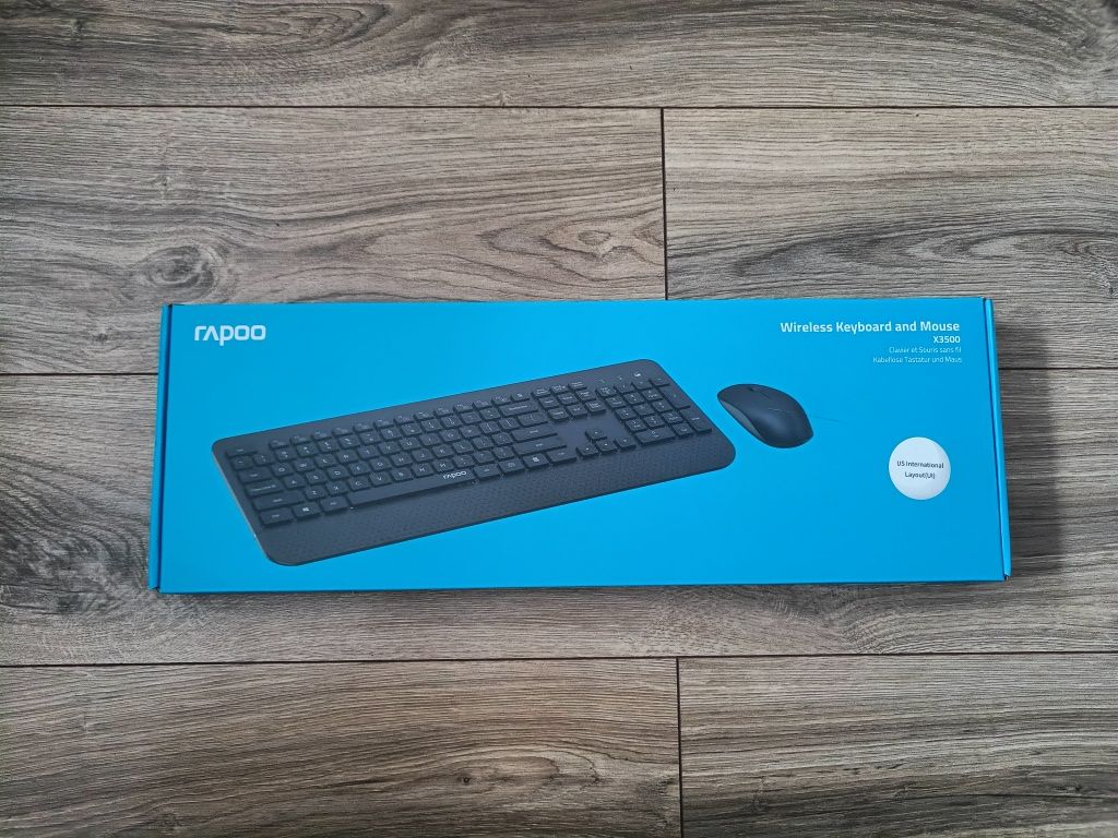 NOWY! Bezprzewodowy zestaw mysz + klawiatura Rapoo X3500