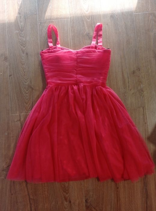 Sukienka h&m różowa balowa tiul r. M