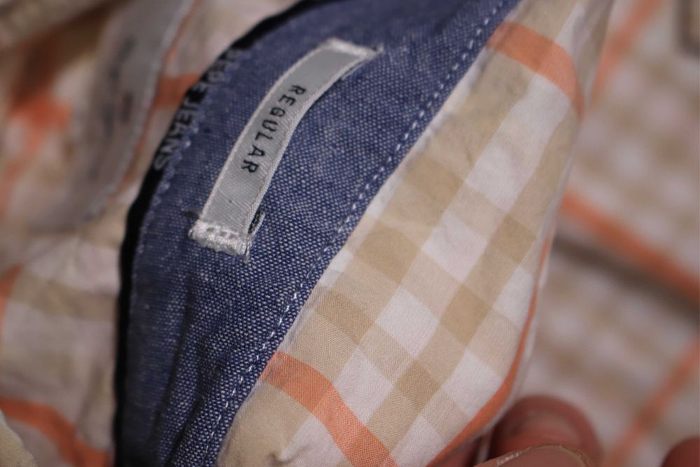 Koszula Pepe Jeans r. M męska wielokolor dł rękaw bawełniana