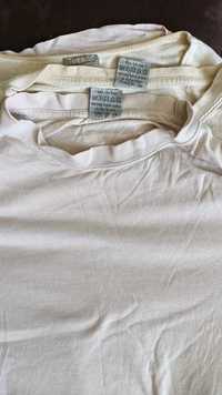 Męskie koszulki białe zestaw