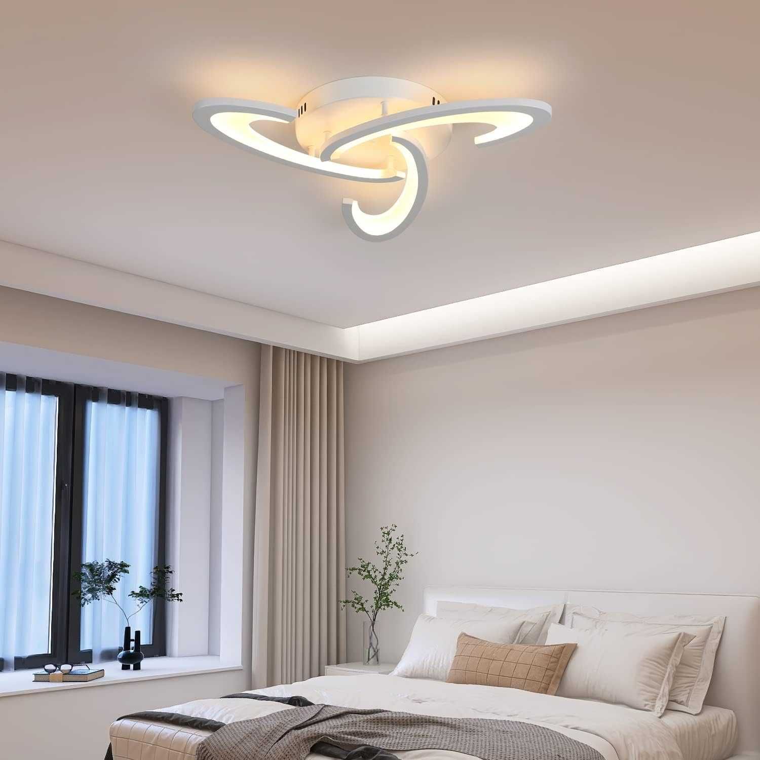 Comely Lampa sufitowa LED 30W z pilotem