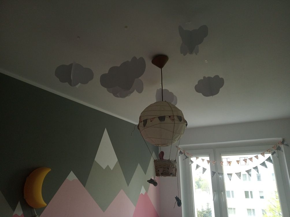Lampa balon do pokoju dziecięcego
