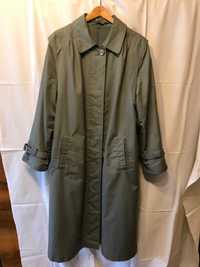 Prochowiec płaszcz wiosenno-jesienny zielony R.XL/XXL
