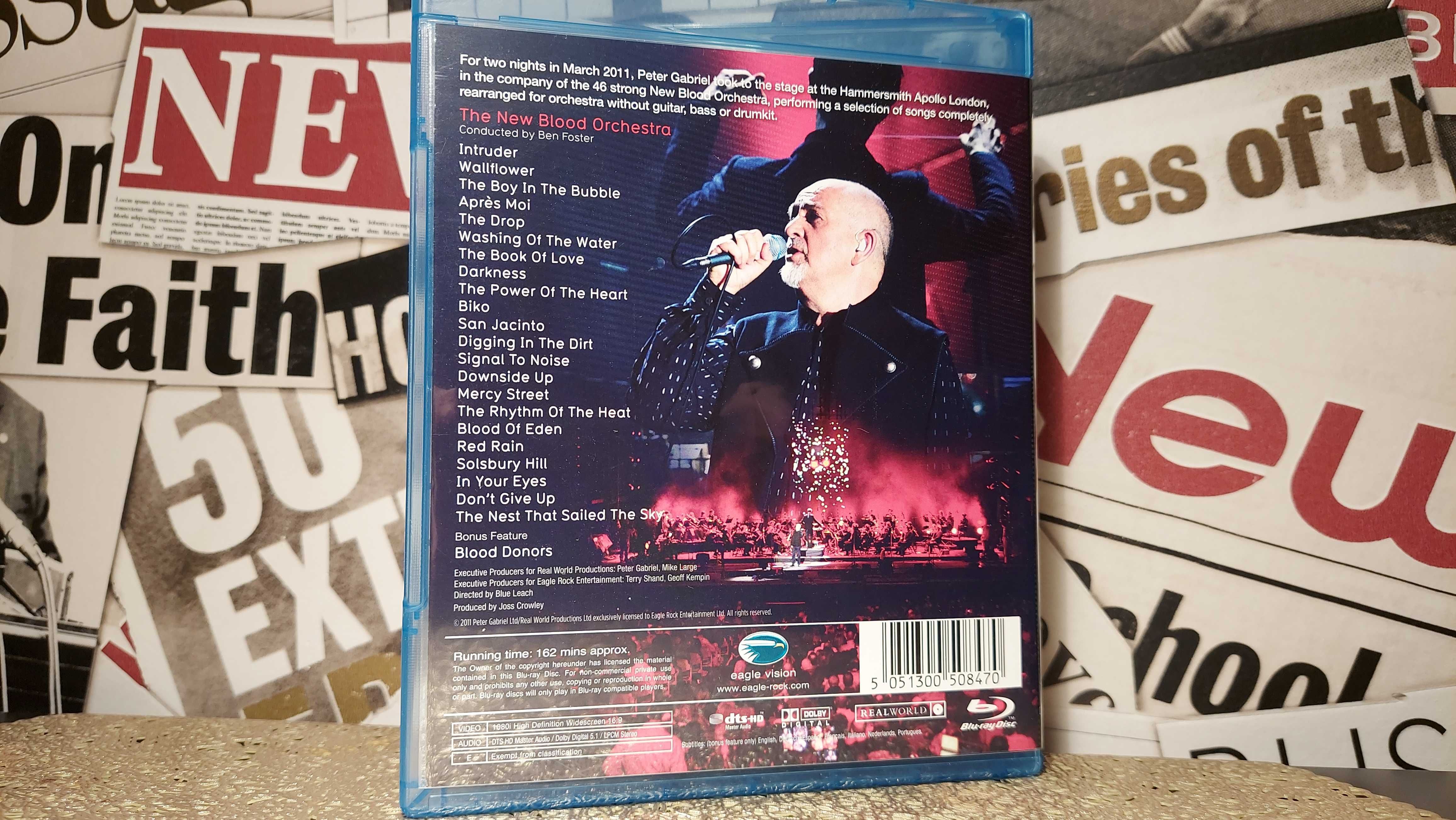 Peter Gabriel - New Blood Live in London Blu-ray Koncert