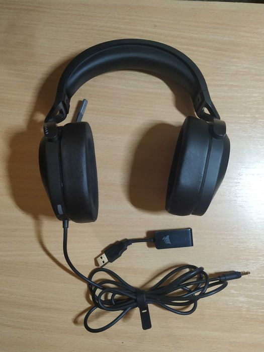 Ігрові навушники Corsair HS65 Surround Carbon