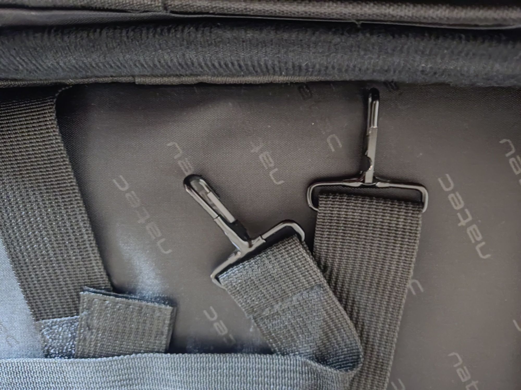 Natec czarna torba na laptopa do 14 cali, torba na dokumenty