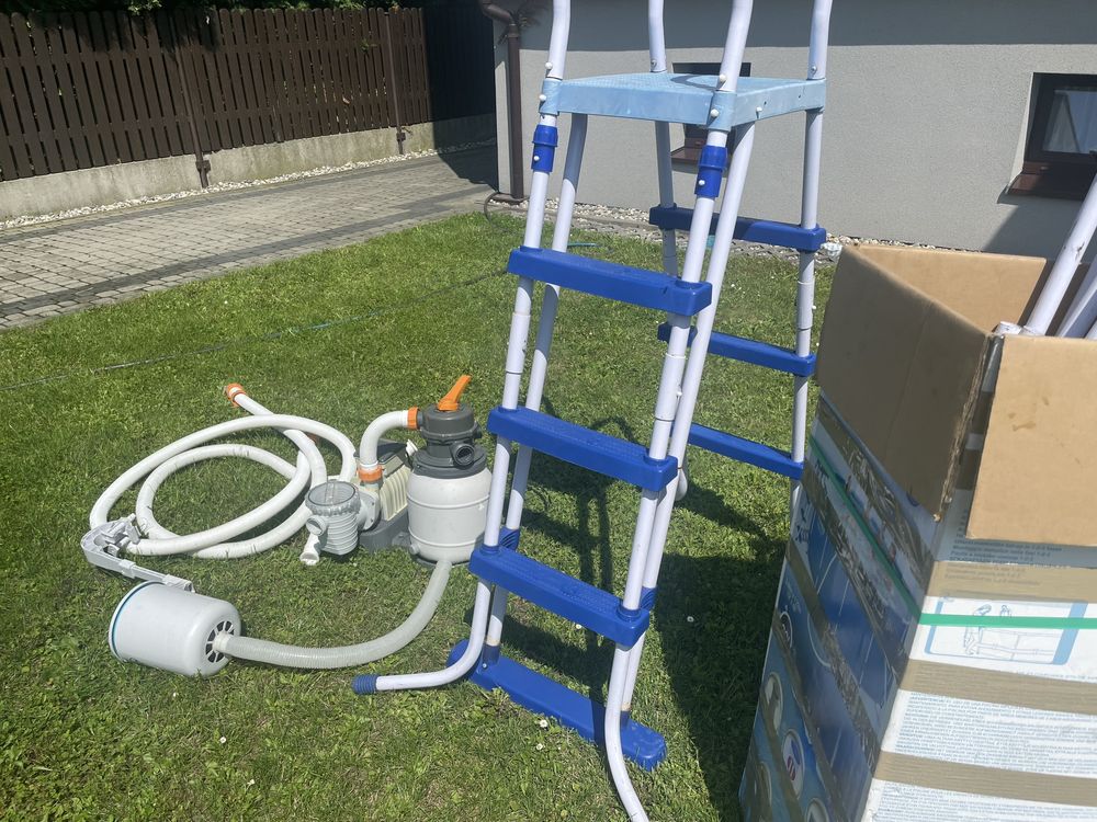 Basen Bestway  3.66m x 1.22m + Pompa piaskowa