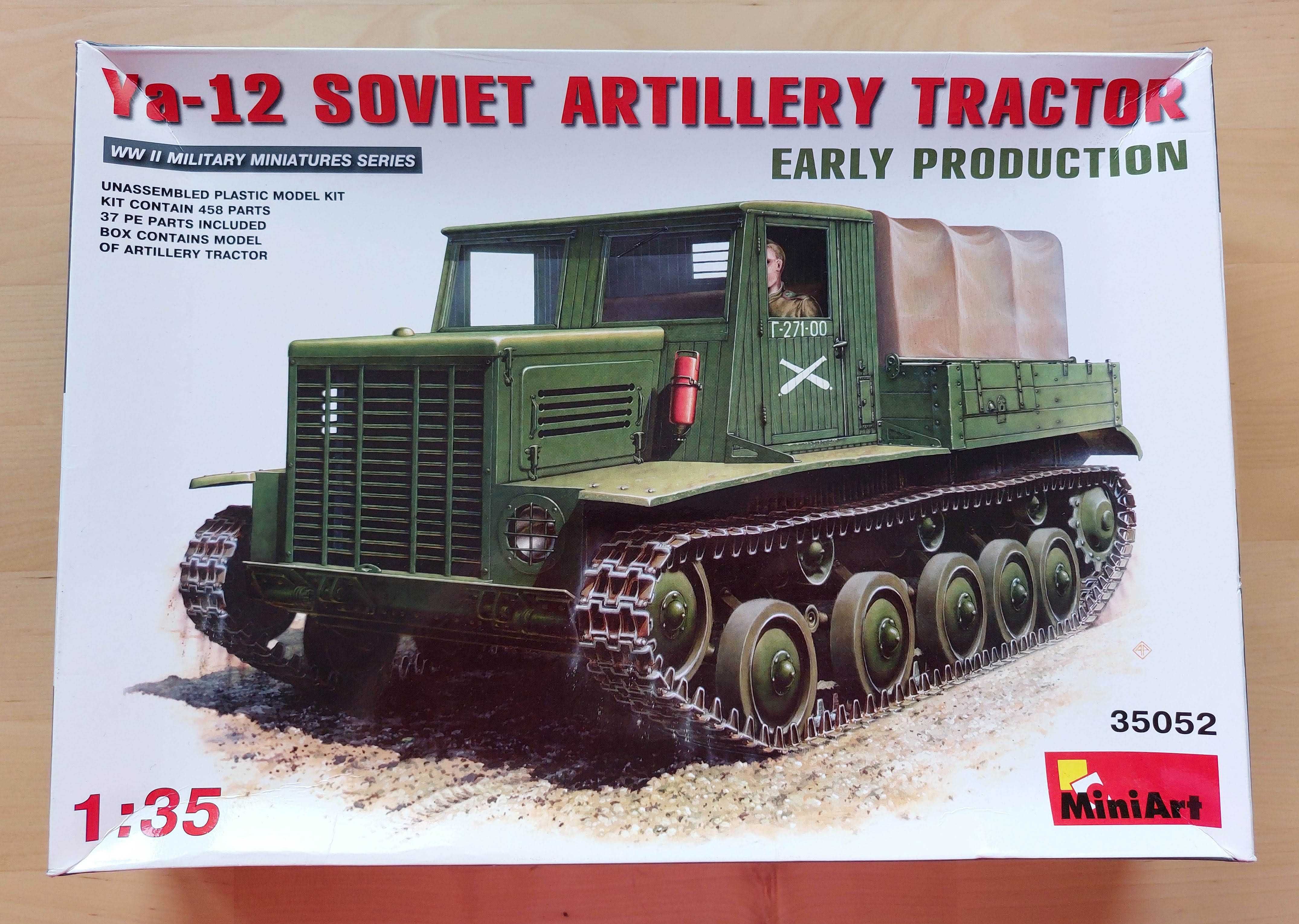 YA-12 early production - ciągnik artyleryjski 1:35 Mini art 35052