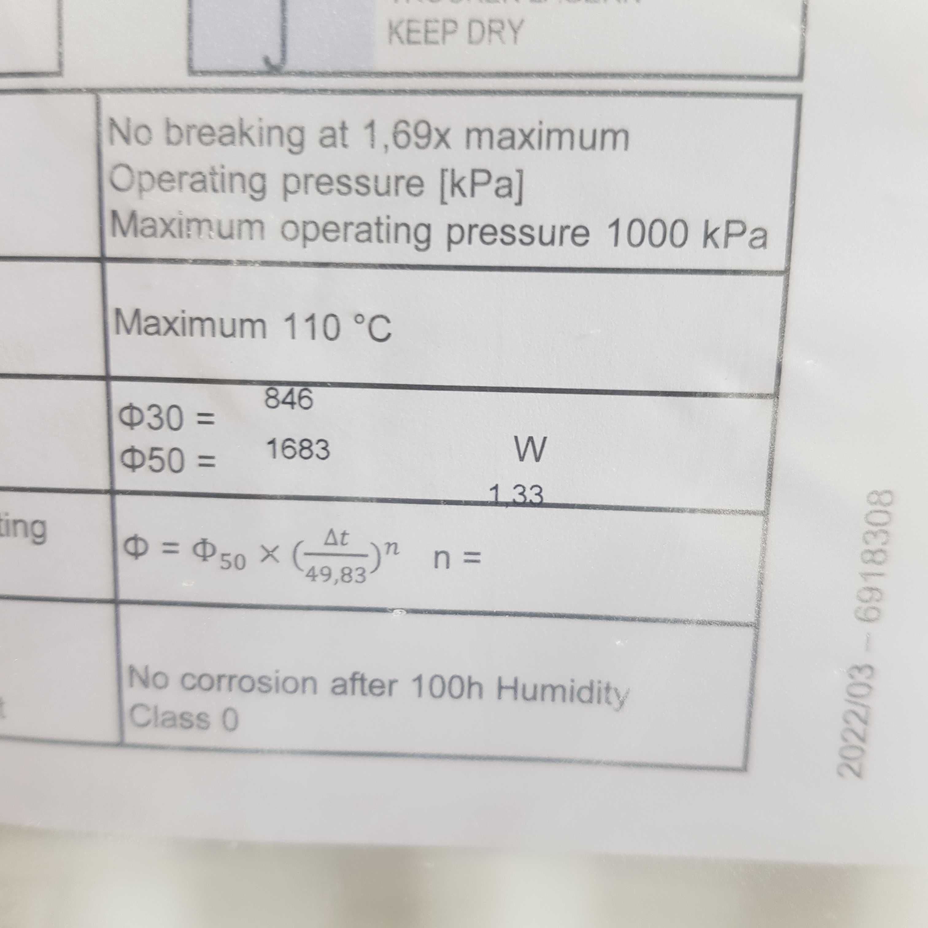 Grzejnik Brugman 100x60 dwupłytowy z termostatem.