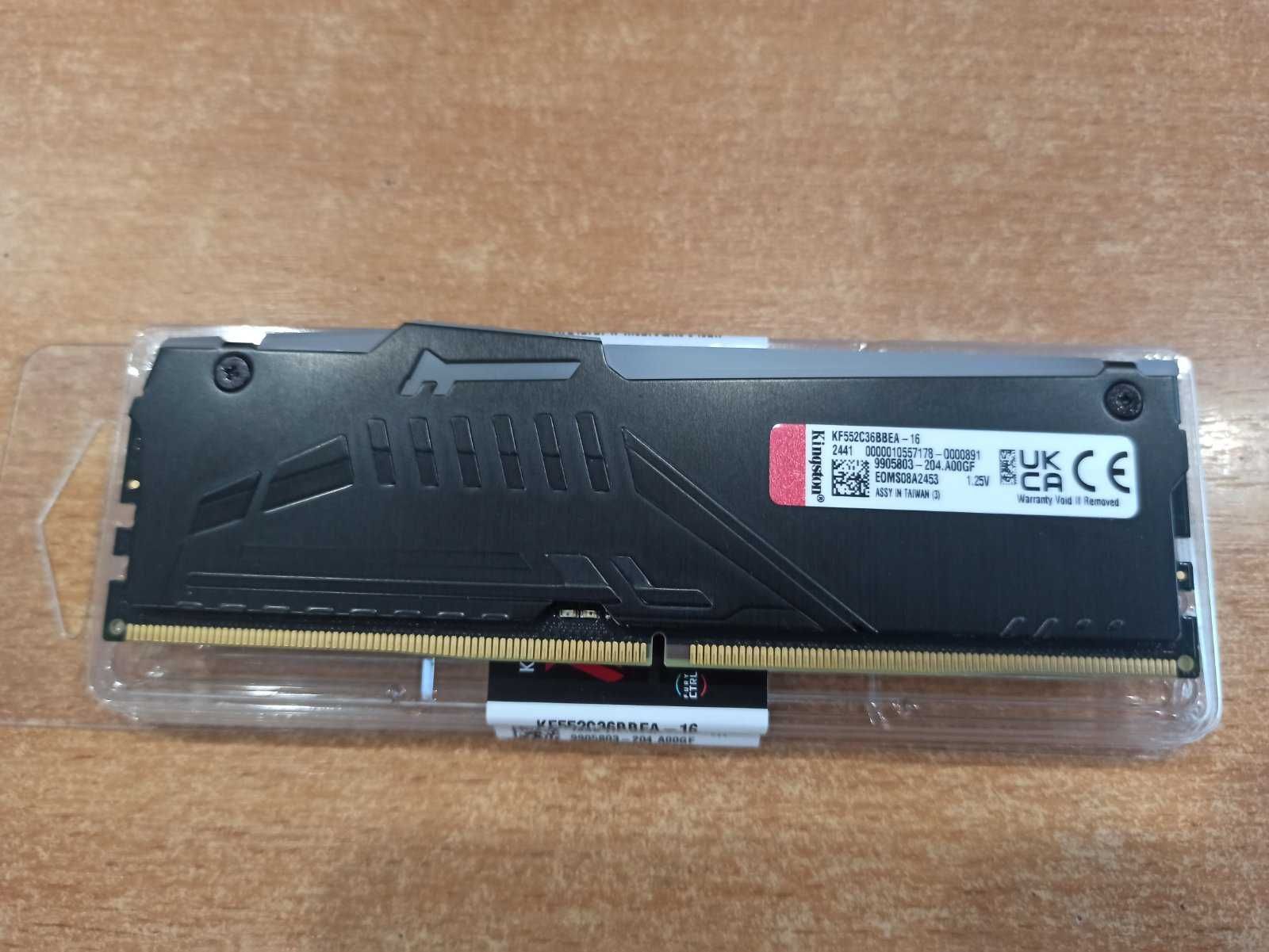 Оперативна пам'ять Kingston FURY DDR5-5200 16384MB PC5