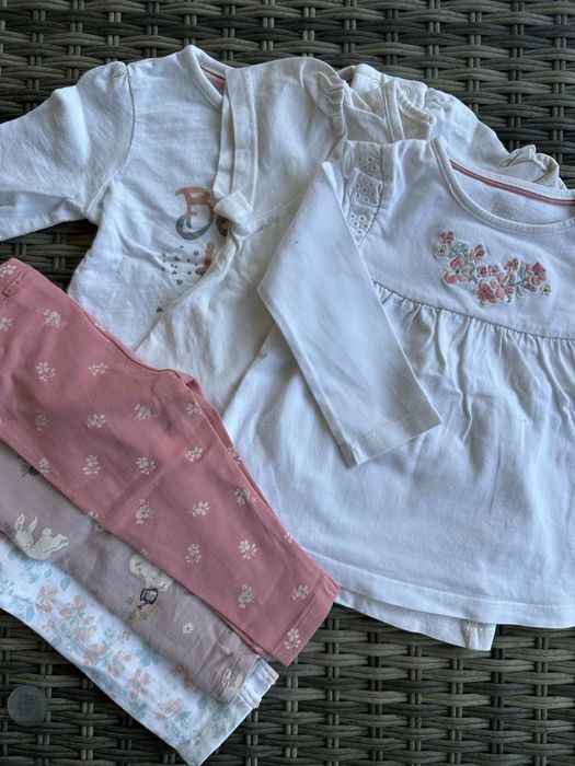 Paka 19 ubranek Rozmiar 68 h&m Zara C&A spodenki bluzeczki