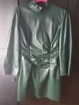 Vestido Zara ecopele