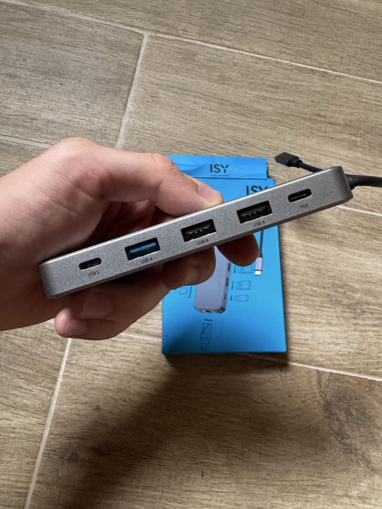 Мультипорт адаптер 10 в 1 USB-C
