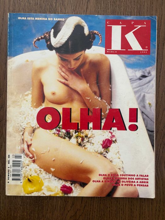 Revista K nº 6 março 1991 - kapa Miguel Esteves Cardoso