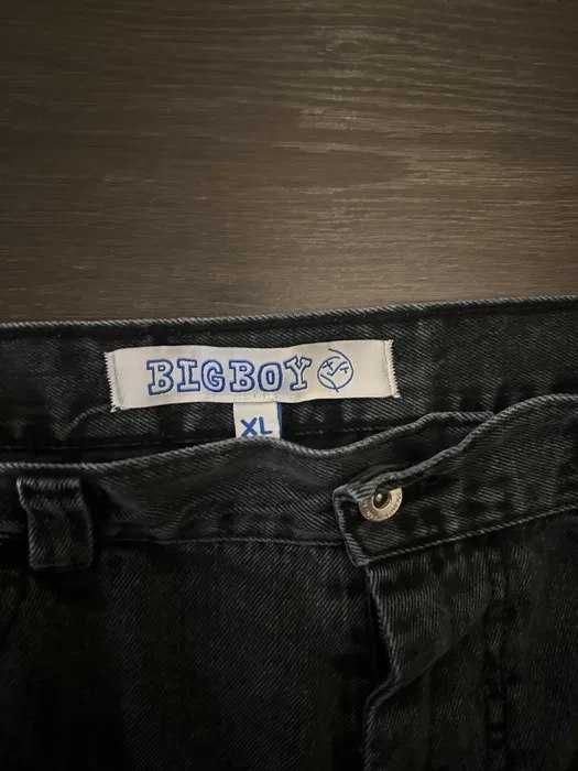 Polar Big Boy Cyan Black Old Logo jeans, polar bigboy xl, полар бигбой