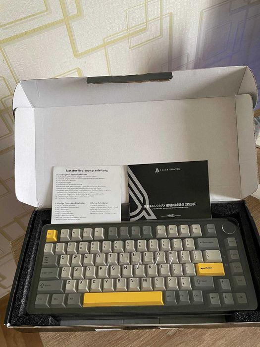 AJAZZ AK820 Max HE, магнітна клавіатура