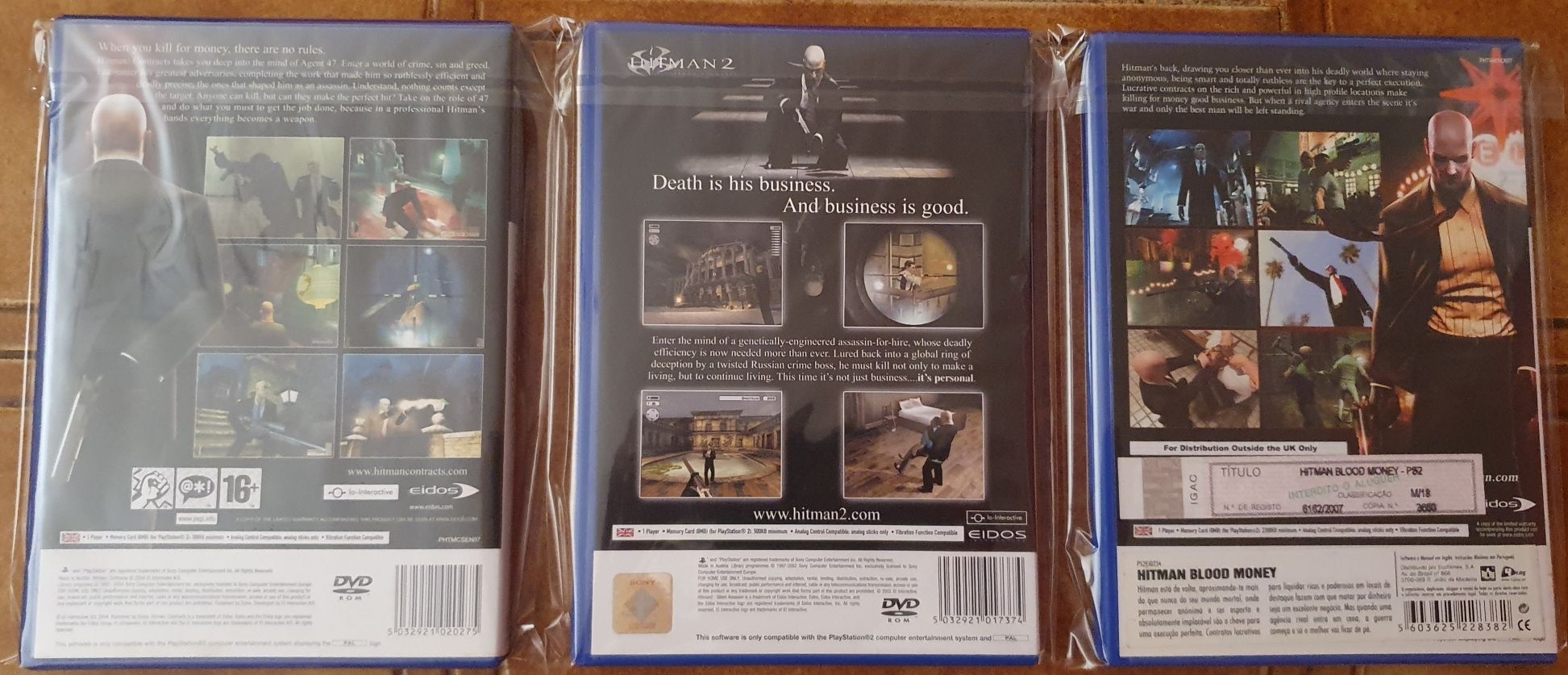 Coleção Hitman (PS2)
