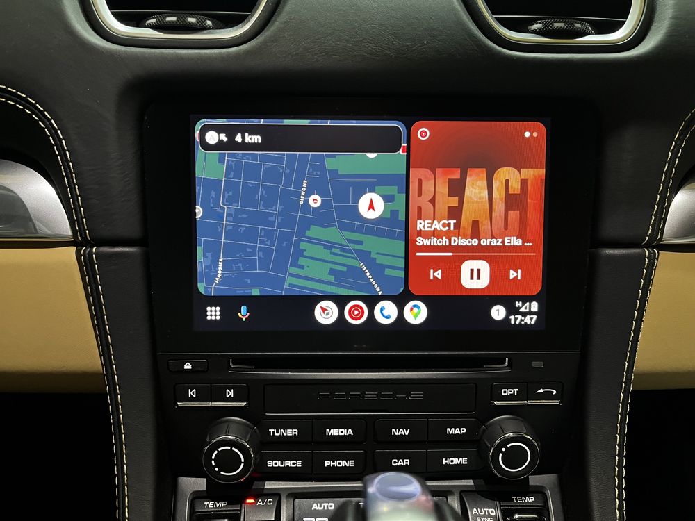 PORSCHE PCM Android Auto CarPlay Mapy USA - EU | Dojazd