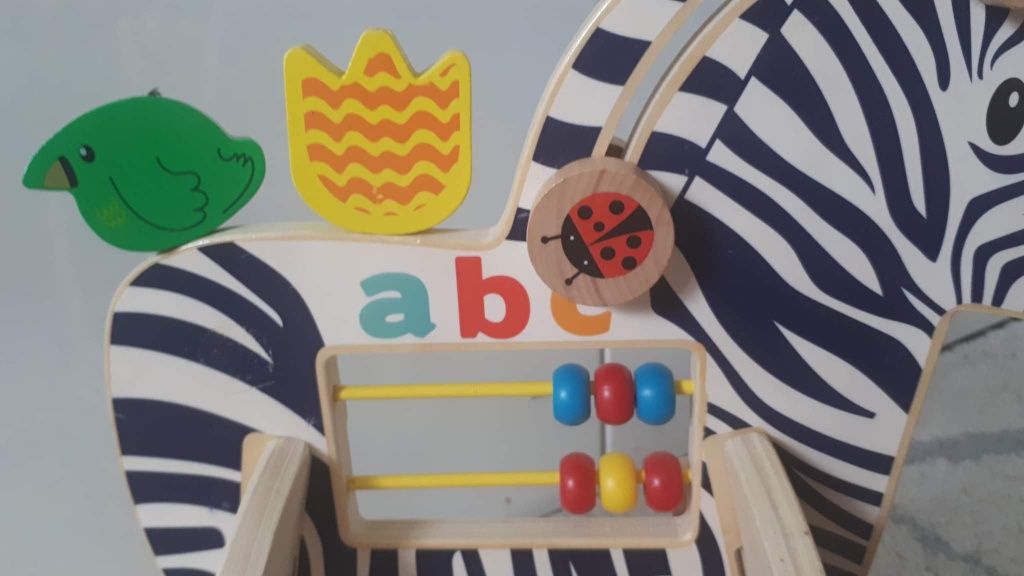 Manhattan toy zabawka edukacyjna Zebra