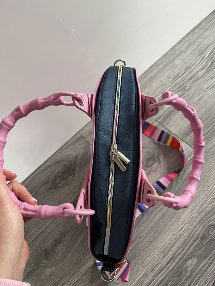 Śliczna unikatowa torebka O bag