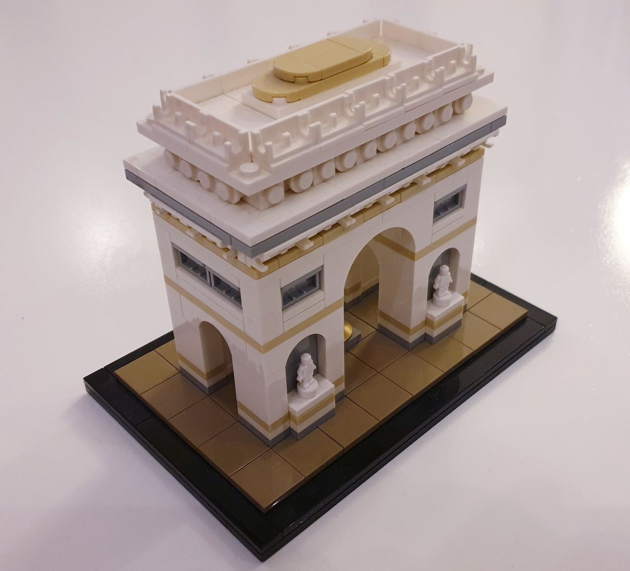 Lego Architecture 21036 Łuk triumfalny - stan idealny