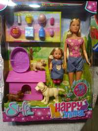 Nowa lalka steffi happy Animals