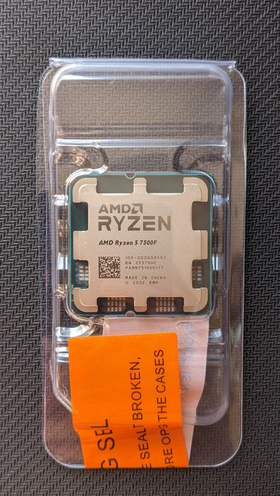 Процесор AMD Ryzen 5 7500F, Socket AM5