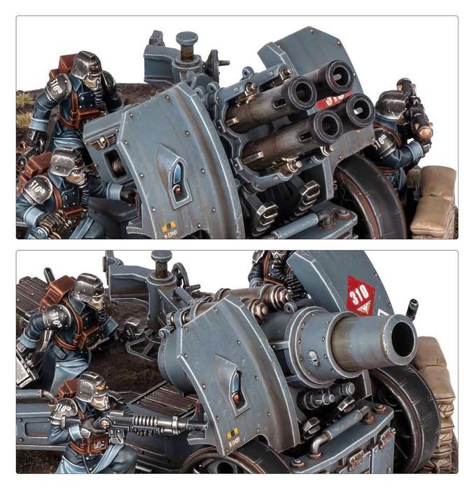 Warhammer 40000  Astra Militarum Krieg Artillery Team