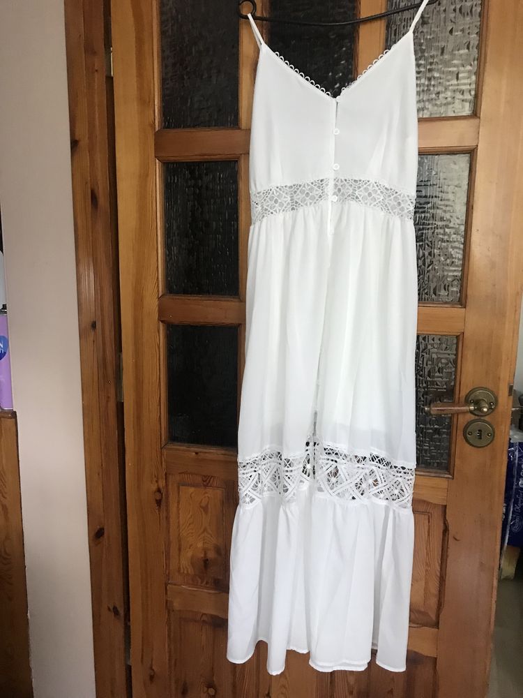 Sukienka letnia boho z haftem rozpinana Butik r. M