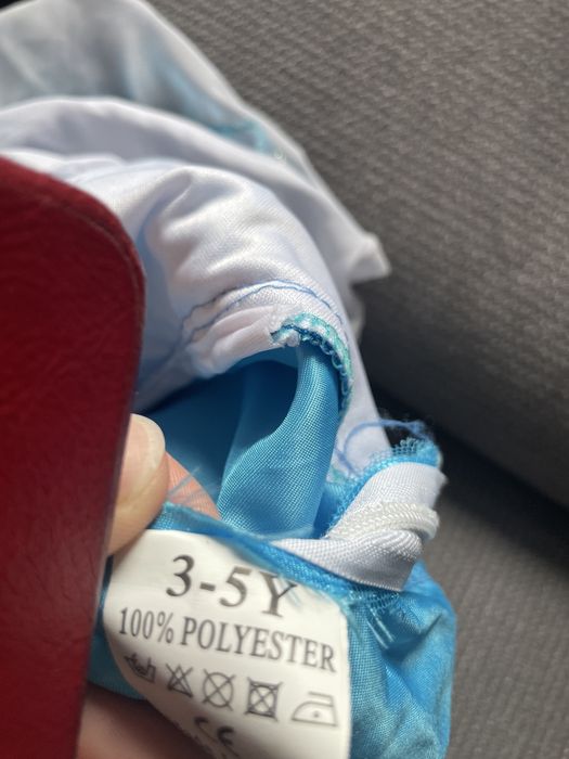 Sukienka elsy na bal karnawalowy, bal przebierancow, 3-5 lat