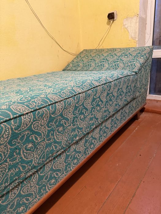 Ретро софа, кровать дуб