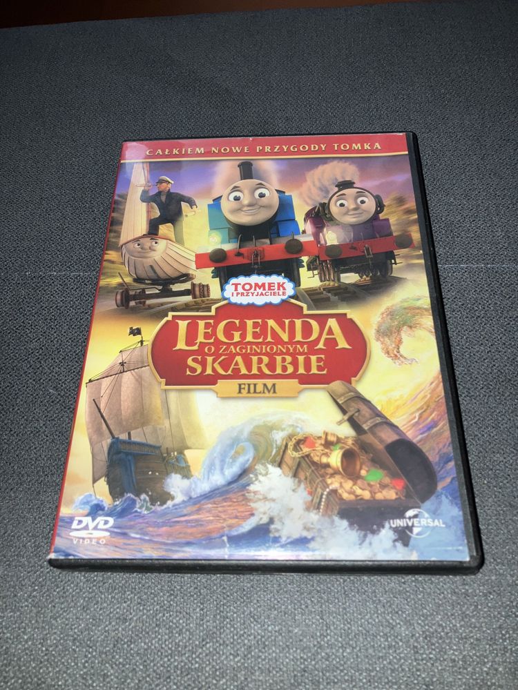 Tomek i przyjaciele płyta cd DVD bajka film legenda zaginionym skarbie