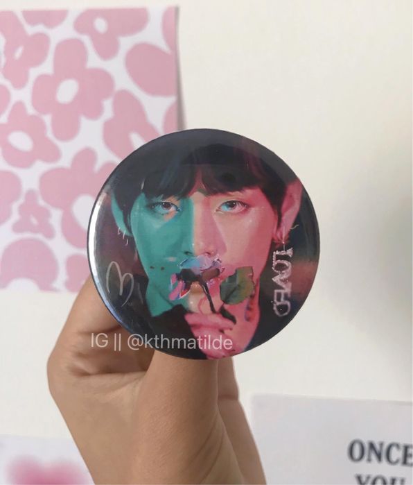 Kpop BTS Taehyung V Pins