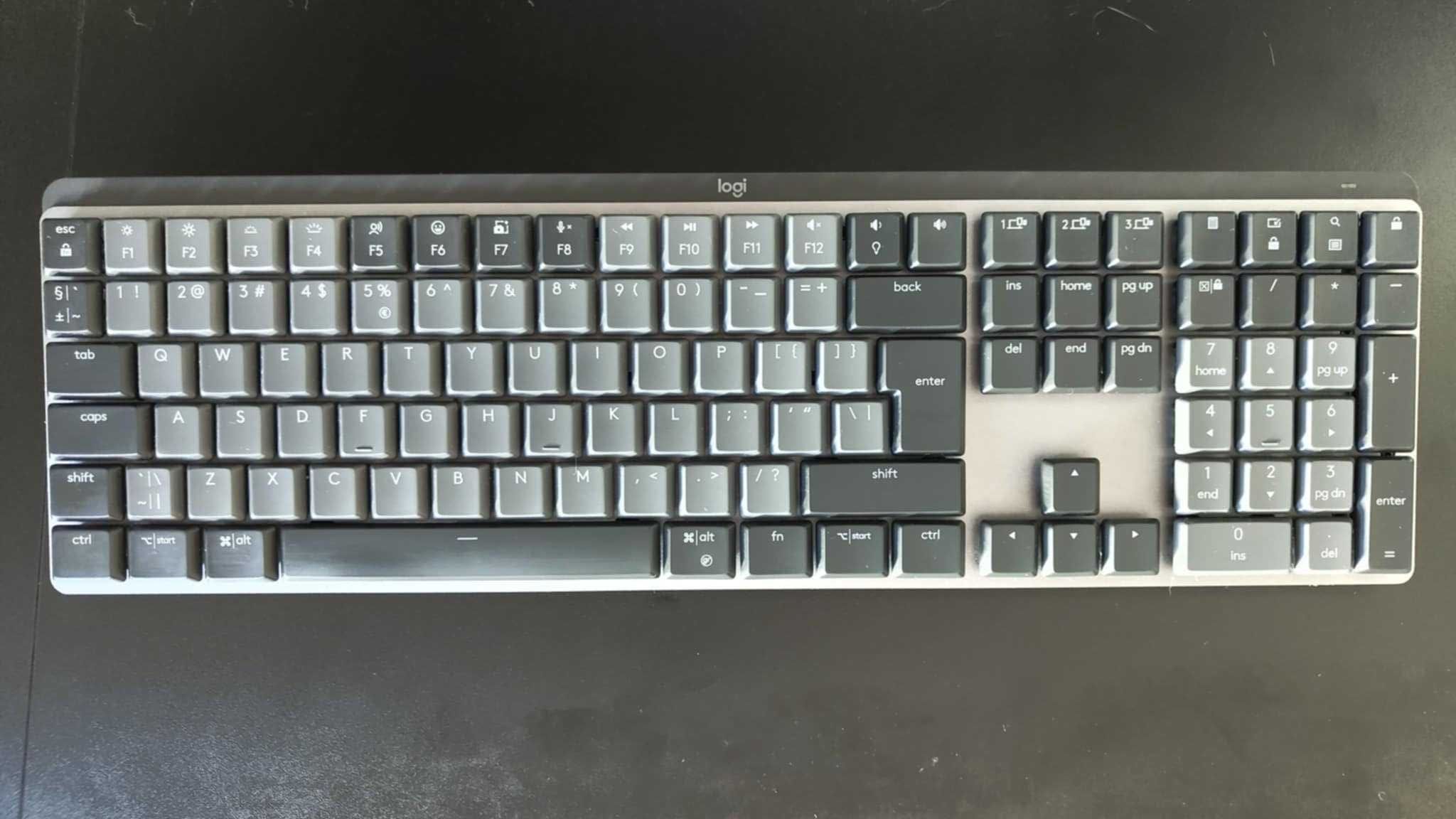 Klawiatura mechaniczna Logitech MX Mechanical, brązowe switche