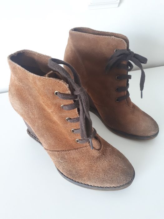 Saltos Botas Camurça Mango (numero 38)