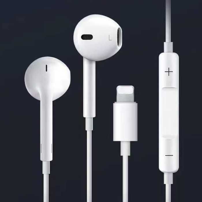 słuchawki douszne przewodowe Iphone mikrofon