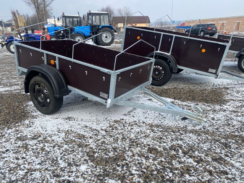 причеп оцинкований + фанера