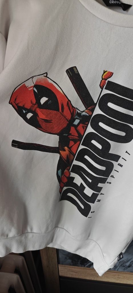 Bluza Cropp Deadpool - rozm.L