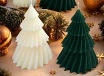 Vela artesanal pinheiro natal