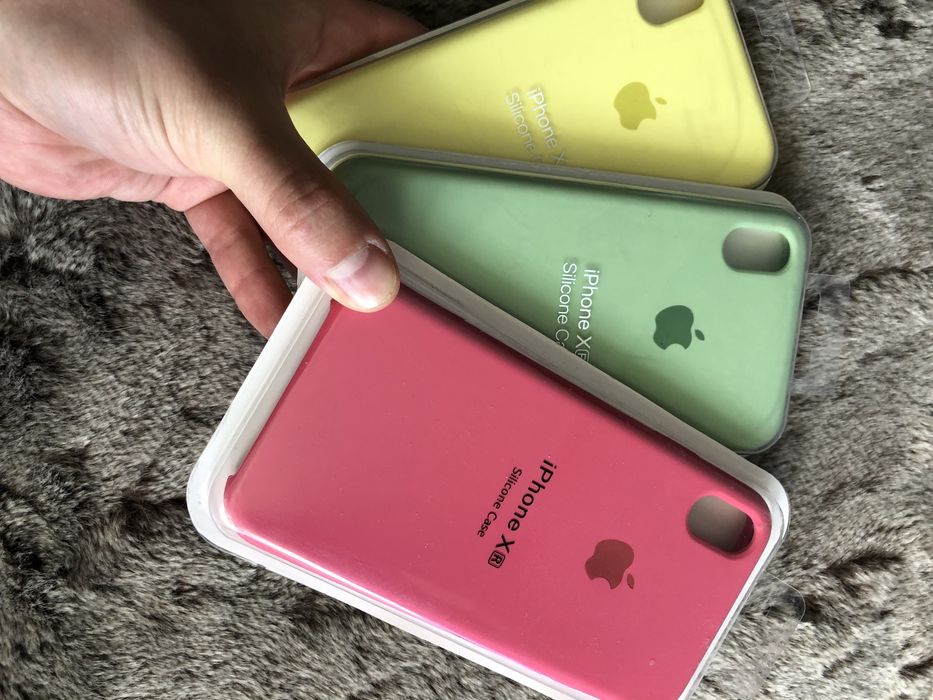Чехол для айфон XR и другие silicone case iphone