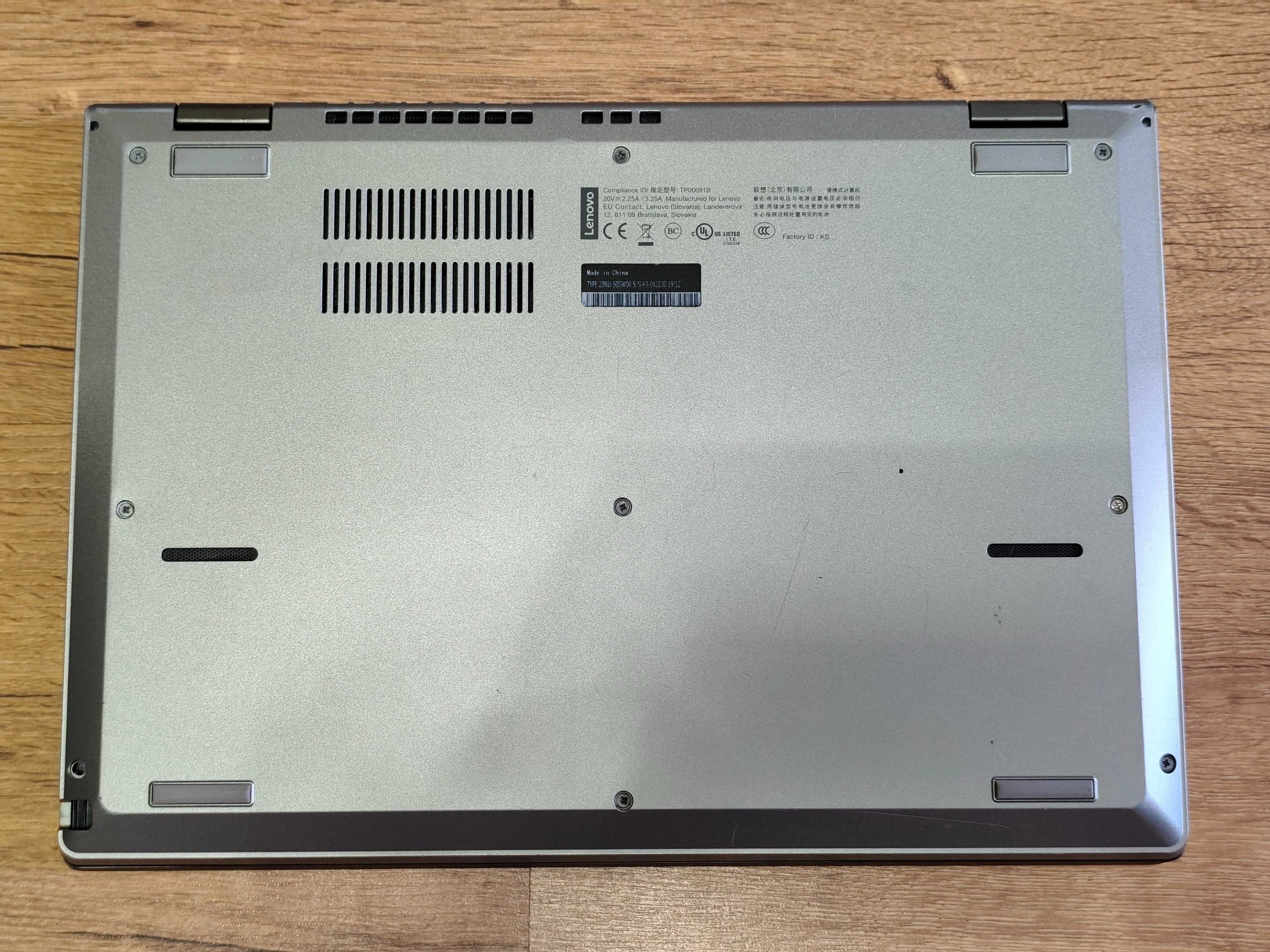 Lenovo ThinkPad L390 Yoga 2 в 1 / i5 - 8265U / 16Gb DDR4/256Gb/ 13,3"