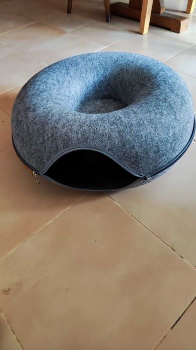 Cama/Túnel 2 em 1 para Gato