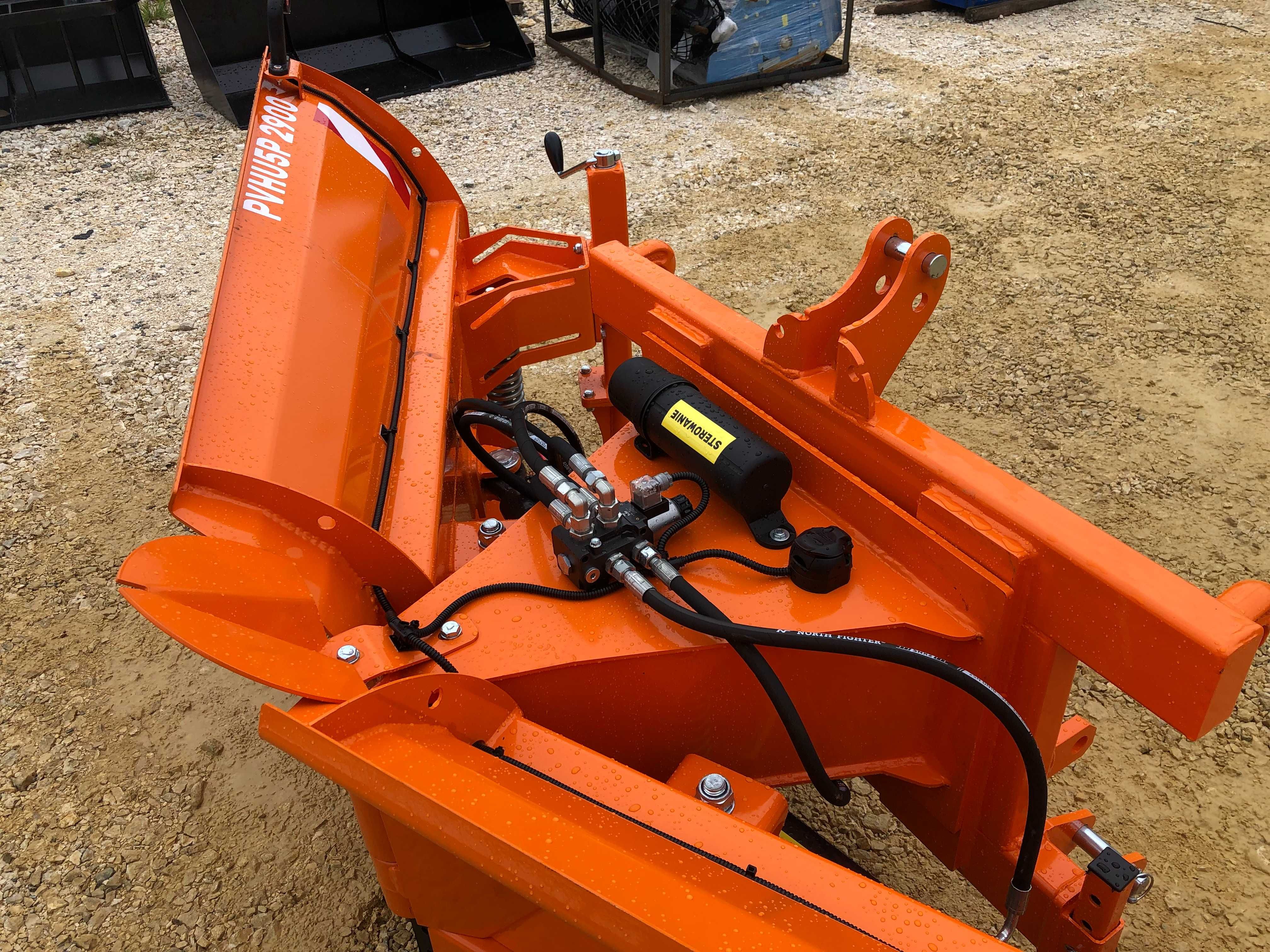 NOWOŚĆ solidny pług hydrauliczny do śniegu strzałka 2,5/3,2m