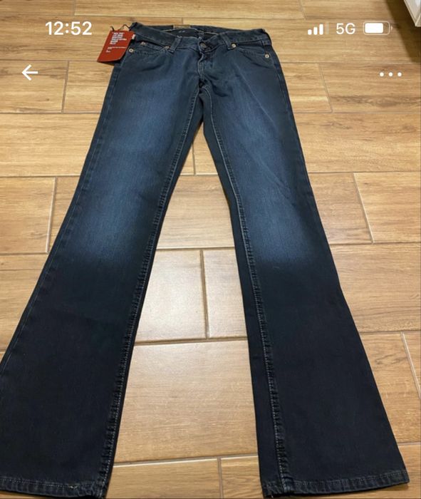 Nowe jeansy Levi’s xs W26/L34 niski stan bootcut dzwony flare