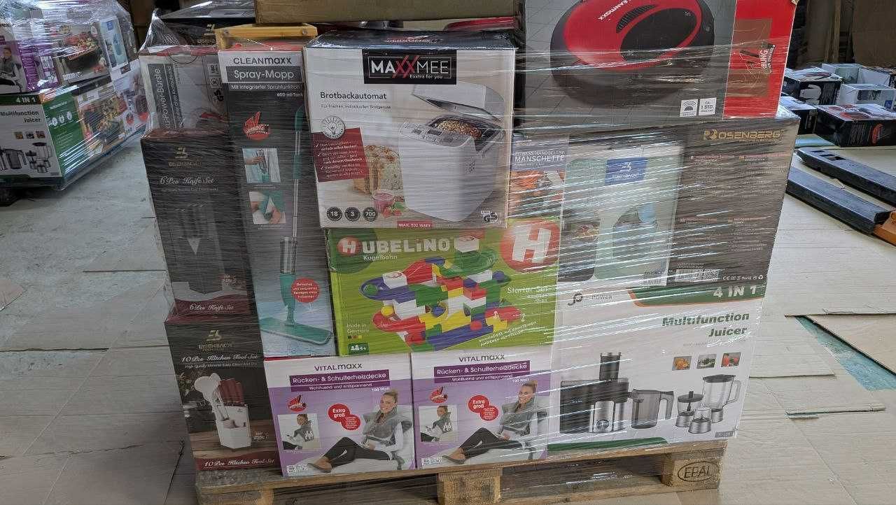Палета з кухонною технікою Amazon! Акційна пропозиція, 162 кг