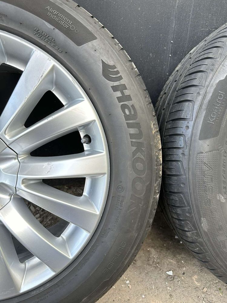 Колеса5/112R17 ЕТ40 Цо(діа)57.1 VW Hankook235/55R17