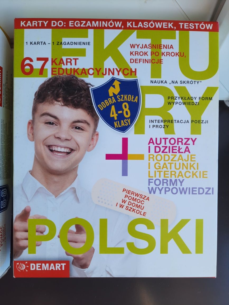 Karty pracy z J.polskiego, lektury