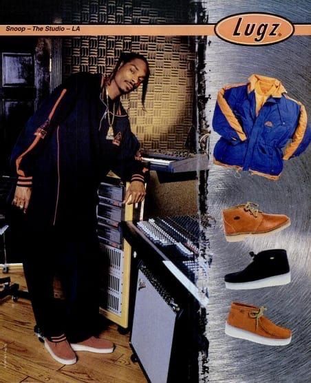 Vintage 90s Lugz Hip-Hop Rap Shoes x fubu x southpole x karl kani